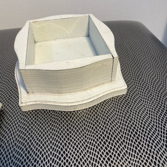 🌿$5 FARMHOUSE SHABBY CHIC Boho Trinket Box🎀 - Picture 4 of 8